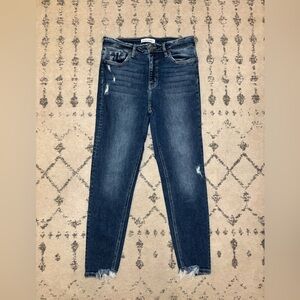 Flying Monkey Dark Blue Skinny Jeans